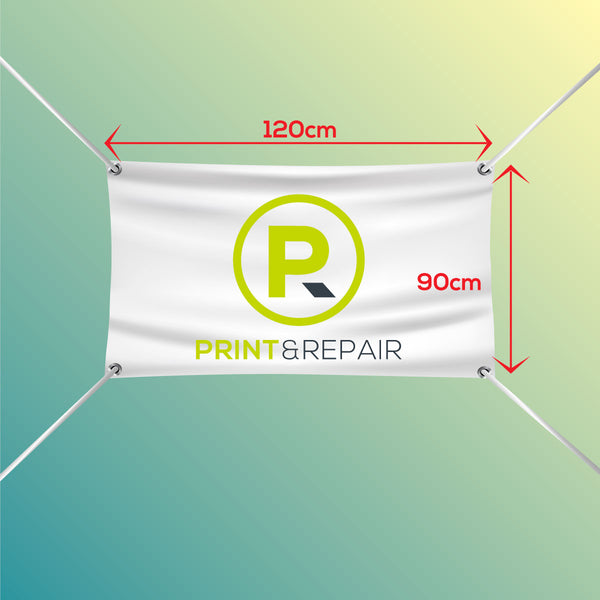 Banner with Eyelets - 120cm by 90cm
